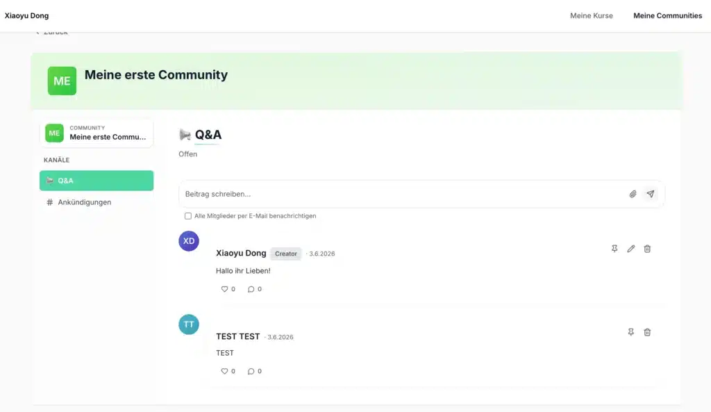 alfima All-In-One Tool community dashboard