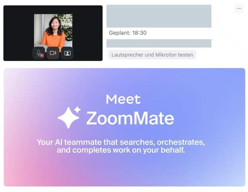 Standard Vorschaubild vom Zoom Warteraum